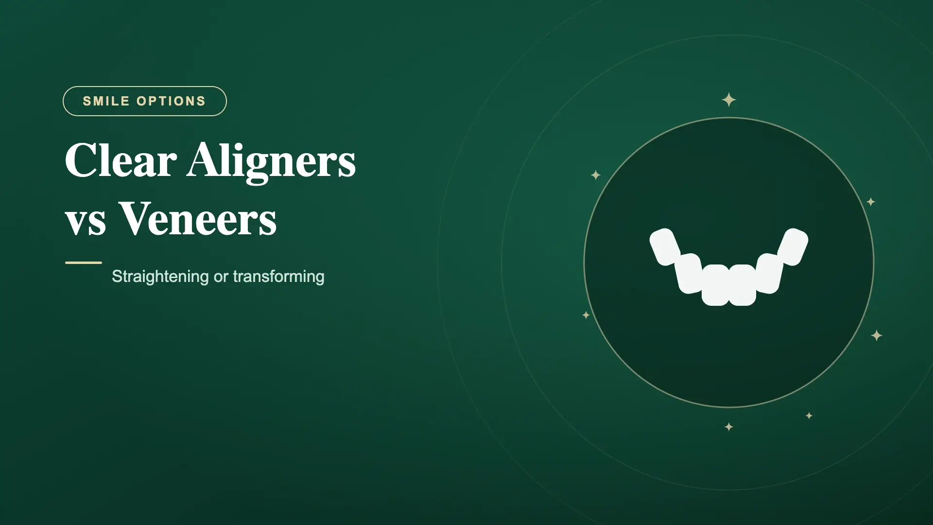 Clear Aligners vs Veneers: Straighten or Cover? (2026)