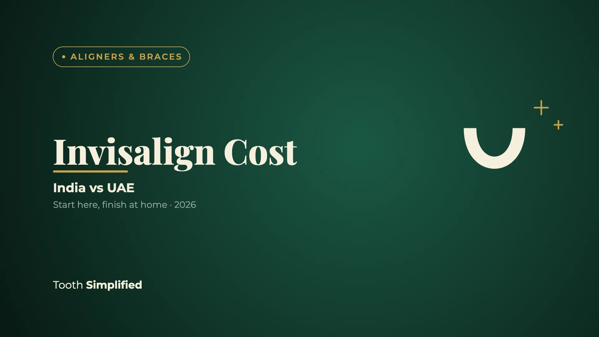 Invisalign cost India vs UAE 2026 comparison - Tooth Simplified